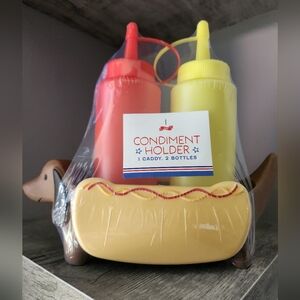 Hot Dog Condiment Holder